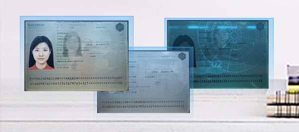 Mendukung pemeriksaan data gambar, pemeriksaan data OCR, pemeriksaan data chip, dan pemeriksaan silang