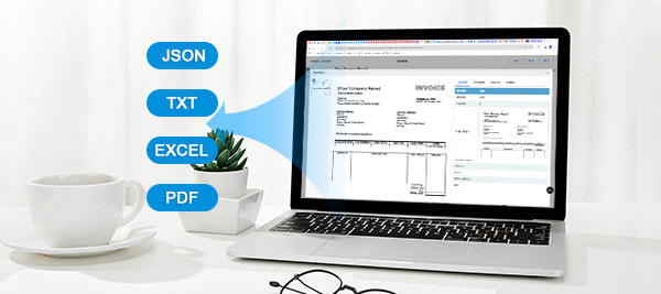 Support JSON, TXT, EXCLE and other mainstream formats, but also supports the export of double PDF files.