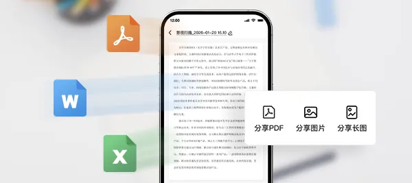 支持格式自由转换,图片转PDF,PDF转Word,拍图转Excel等多种格式