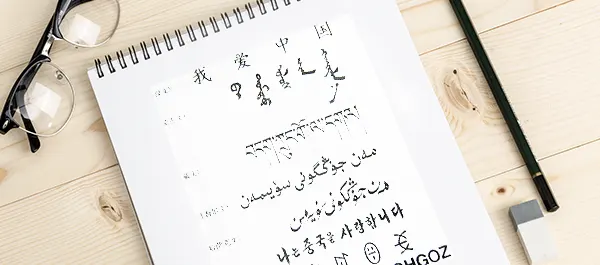 少數民族文字識別